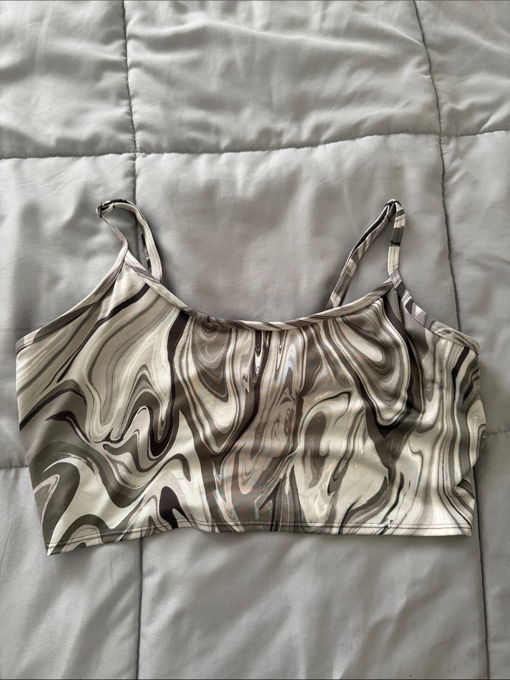 Victoria’s Secret pink active, xxl grey swirl top, built-in bra
